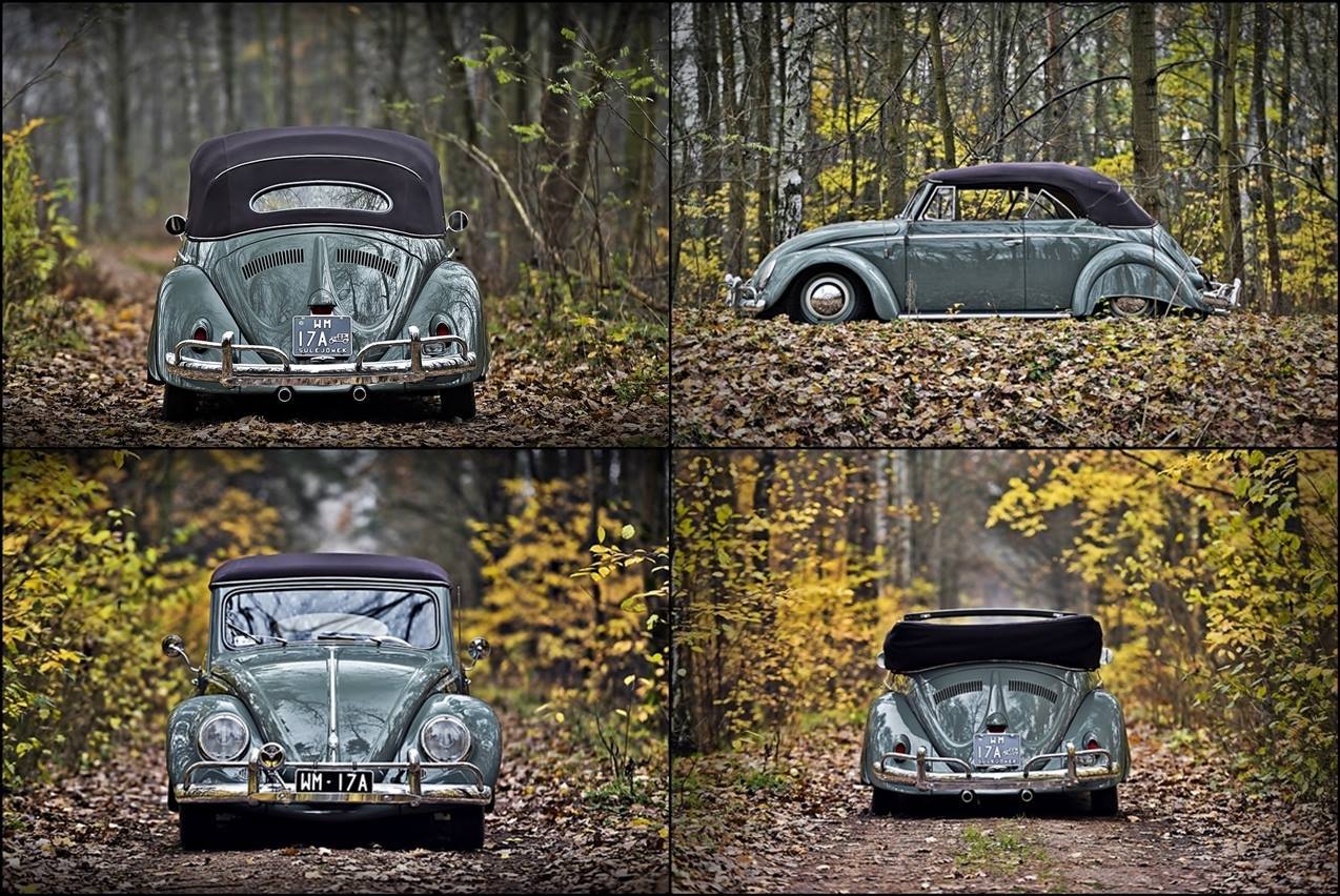 VW Cabrio – klasyczny kabriolet VW Beetle do wynajęcia na ślub, wesele, wieczór panieński i imprezę
