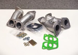 zestaw kolektorów dolotowych (manifold kit) do gaźników DUAL 40/44 IDF pasujący do Porsche 356 oraz Porsche 912